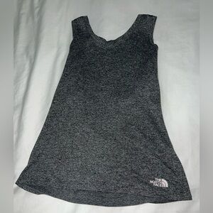 North Face Sleeveless Workout Top in Charcoal